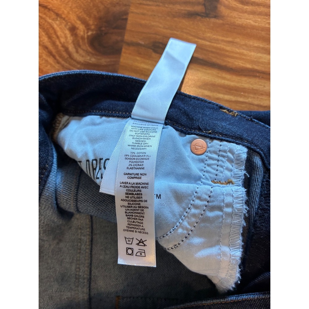 DU/ER Performance Denim Slim‎ Flare Jeans Indigo Blue Mens 32x32 WFLS4275 - Picture 5 of 10
